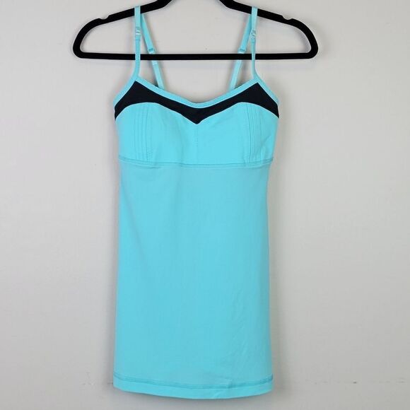Lululemon Hot Spell Tank Angel Blue 4 - Picture 2 of 11